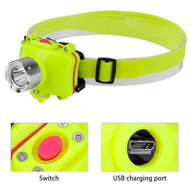 Combo linternas de buceo mas obsequio linterna con zoom